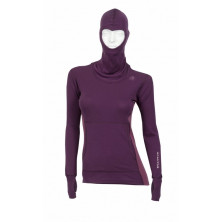 Худі жіноче Aclima WarmWool Hood Sweater Woman Grape Wine /Damson