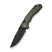 Ніж складаний туристичний Civivi Elite Brova, (8.7 см) CPM S35VN / Aluminum зелений