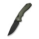Ніж складаний туристичний Civivi Elite Brova, (8.7 см) CPM S35VN / Aluminum зелений