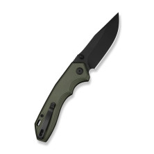 Ніж складаний туристичний Civivi Elite Brova, (8.7 см) CPM S35VN / Aluminum зелений