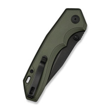 Ніж складаний туристичний Civivi Elite Brova, (8.7 см) CPM S35VN / Aluminum зелений