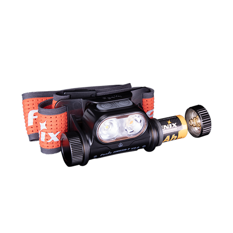 Ліхтар налобний Fenix HM65R-T V2.0 бузковий