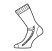 Шкарпетки тонкі подовжені Трекінгові Lasting WXL 620 XL