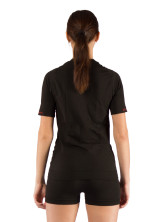 Футболка жіноча Lasting Alba, чорна XXS-XS