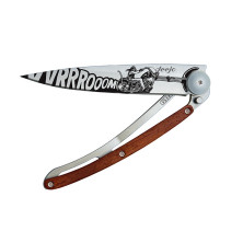 Ніж deejo Tattoo Wood 37 г, рожеве дерево, 