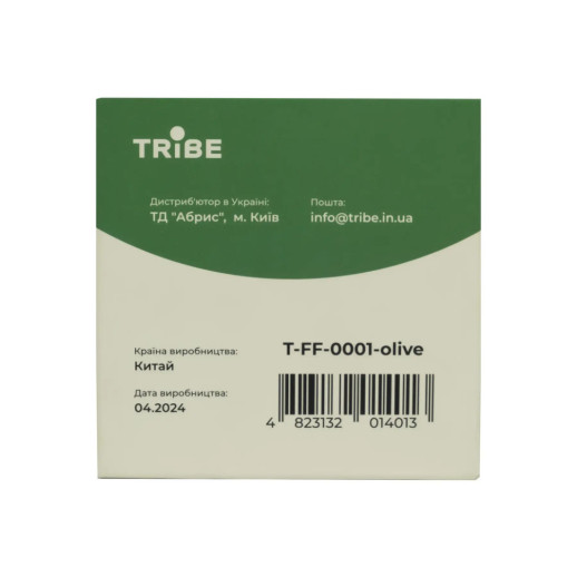 Стакан складаний силиконовий Tribe 200 мл T-FF-0001, olive