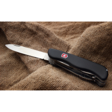 Ніж Victorinox HERCULES чорний 0.9043.3