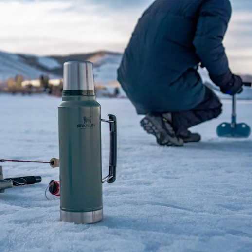Термос Stanley Legendary Classic Hammertone Green 0,94 л