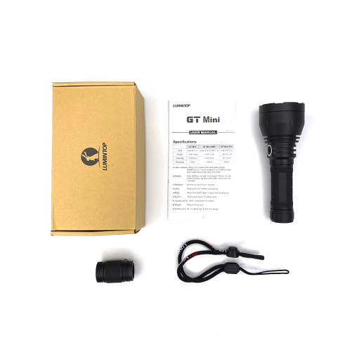 Ліхтар Lumintop GT Mini Pro 3500lm 480m IPX8 чорний