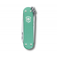 Классический нож-брелок Swiss Army Knife, Classic SD Alox Colors, 58 mm, Minty Mint, Gift Box
