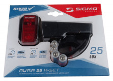 Комплект ліхтарів Sigma Sport Aura 25 K-Set