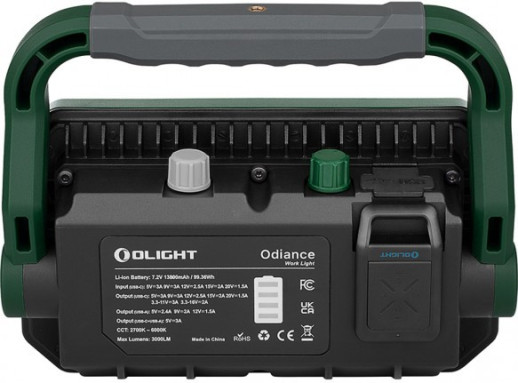 Ліхтар Olight Odiance. OD Green