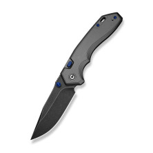 Ніж складаний туристичний Civivi Elite Brova, (8.7 см) CPM S35VN / Aluminum сірий