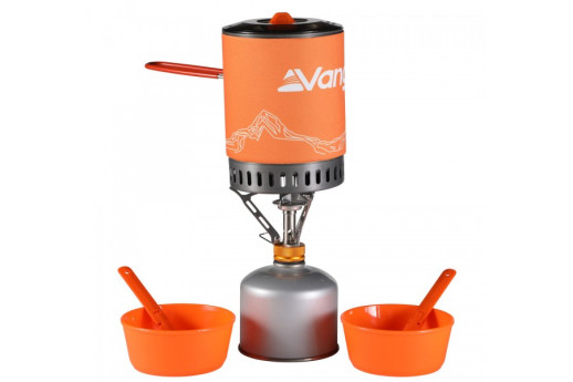 Система для приготування їжі Vango Ultralight Heat Exchanger Cook Kit Grey (ACQHEATEXG10Z05)