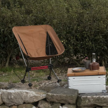 Крісло складне Naturehike Moon YL08 NH20JJ027, 600D Оксфорд /алюміній, Помаранчевий