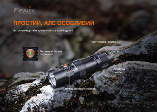 Ліхтар ручний Fenix PD25R (Відкрита упаковка / ремонт кнопки)