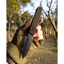 Ніж CJRB Locust Black Blade, AR-RPM9, G10 black