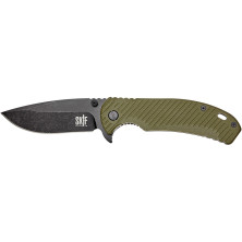 Ніж SKIF Sturdy II Black stonewash Olive 420sebg