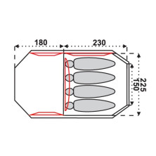 Намет Fjord Nanse KORSYKA IV NG