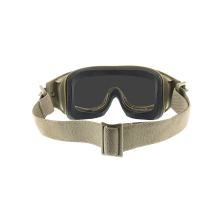 Захисні балістичні окуляри Wiley X SPEAR Dual Сірі/Прозорі/Помаранчеві лінзи/Матова тілесна оправа