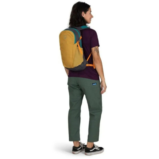 Рюкзак Osprey Daylite tumbleweed yellow/tunnel vision - O/S - жовтий/бірюзовий