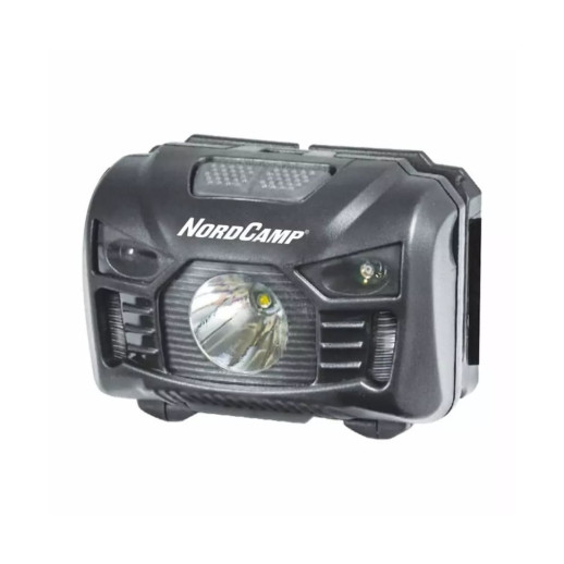 Ліхтар налобний Nord Camp 150Lm, 3W LED, 1200mAh, Sensor White/Red