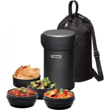 Набір для ланчу Zojirushi SL-XCE20HG темно-сірий (SL-XCE20HG)