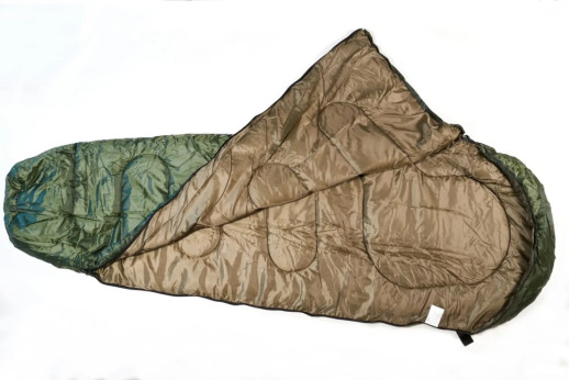 Спальний мішок Totem Hunter XXL кокон правий olive 220/90-55 UTTS-005