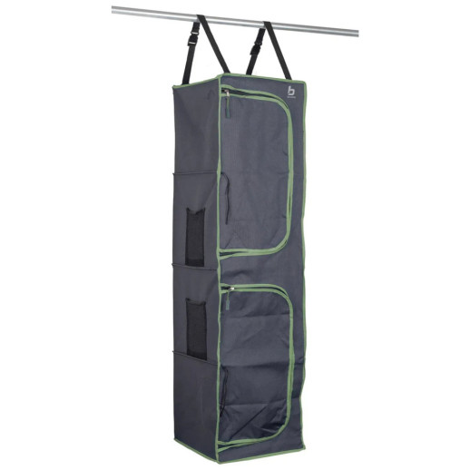 Шафа-органайзер підвісна складана Bo-Camp 4 Compartments 2 Doors Anthracite (1709380)