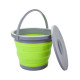 Відро складне з кришкою Summit Pop Bucket з кришкою Lime /Grey 5 л