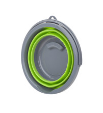 Відро складне з кришкою Summit Pop Bucket з кришкою Lime /Grey 5 л