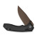 Ніж складаний туристичний Civivi Elite Brova, (8.7 см) CPM S35VN / Aluminum чорний