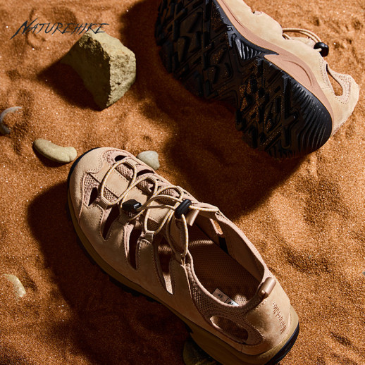 Трекінгові літні черевики Naturehike CNH23SE003, розмір 39, пісочні