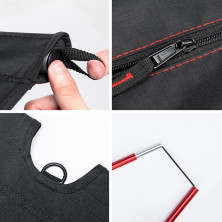 Ліжко складне Naturehike XJC05 NH20JJ001, поліестер Oxford /алюміній, хакі