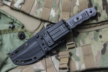 Ніж Kizlyar Supreme Enzo сатин, сталь AUS8, рукоять G10