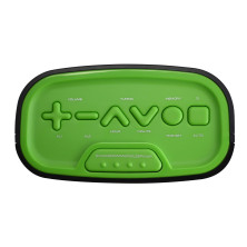 Годинник настільний з радіо Technoline WT465 Black/Green (WT465 grun)