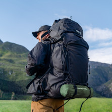 Матрац надувний одинарний Naturehike CNK2550WS019, 65 мм, із вбудованою помпою, зелений