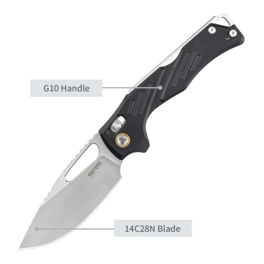 Ніж складаний SRM 239X-GB, чорний