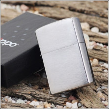 Запальничка Zippo Brush Finish Chrome 200