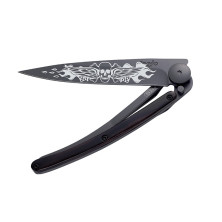 Ніж deejo Tattoo Wood Black 37 г, Гранаділья, 