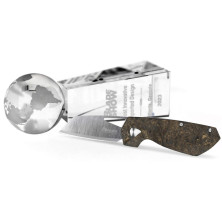 Ніж Maserin W1 Tungsteno, карбід вольфрама, fat carbon, чорно-золотистий