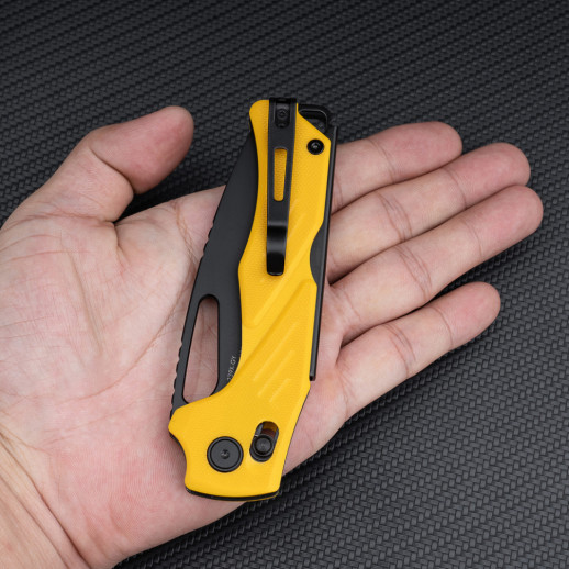 Ніж складаний SRM Mirage 239X-GY, жовтий