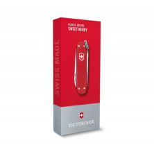 Классический нож-брелок Swiss Army Knife, Classic SD Alox Colors, 58 mm, Red, Gift Box (0.6221.L18)