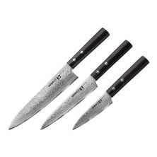 Набір з 3-х кухонних ножів Samura 67 Damascus SD67-0220