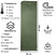 Килимок самонадувний Tribe Comfort 9 cm T-BB-0014-green