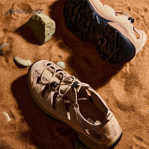 Трекінгові літні черевики Naturehike CNH23SE003, розмір 40, пісочні