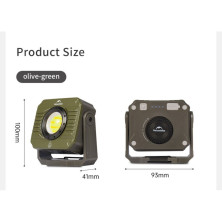 Ліхтар кемпінговий Naturehike CNK2300012, зелений