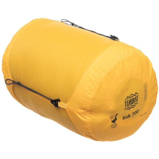 Спальник пуховий Turbat KUK 700 legion blue/dark cheddar - 185 см - синій/оранжевий