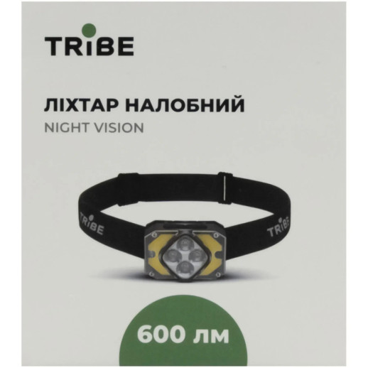Ліхтар налобний Tribe Night Vision акумуляторний T-MB-0015-olive
