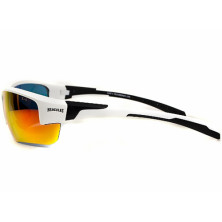 Окуляри Global Vision Hercules-7 White (G-Tech red) дзеркальні червоні в білій оправі